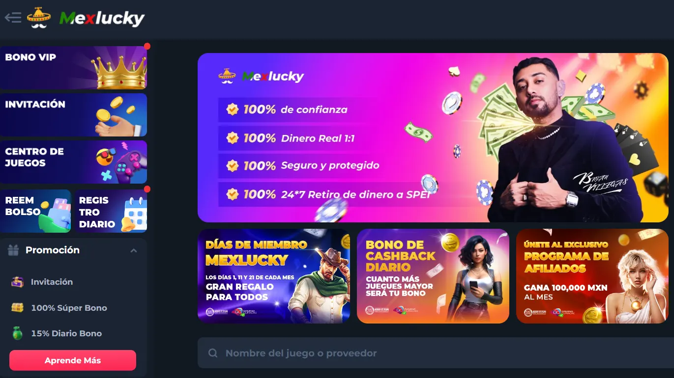 Mexlucky Casino online en México. Mexlucky Casino online en México.